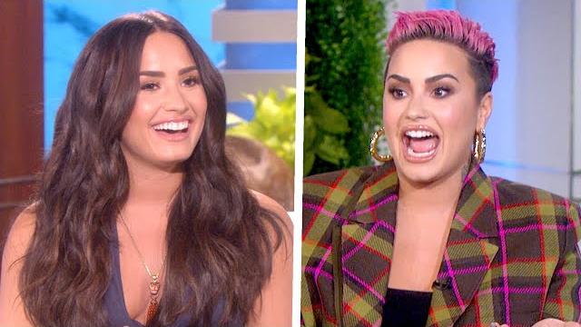 Every time demi lovato appeared on the 'ellen' show Every time demi lovato appeared on the 'ellen' show