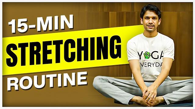 Daily stretching exercises for beginners | 15-min full body flexibility | saurabh bothra yoga Daily stretching exercises for beginners | 15-min full body flexibility | saurabh bothra yoga