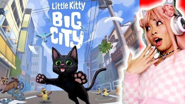 Playing little kitty big city! Playing little kitty big city!