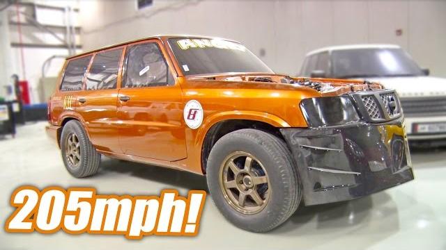 2,000hp nissan patrol - 205 mph record! 2,000hp nissan patrol - 205 mph record!