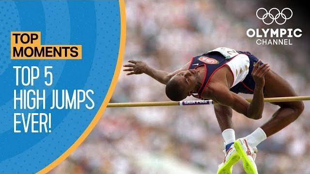 The highest ever olympic high jumps! | top moments The highest ever olympic high jumps! | top moments