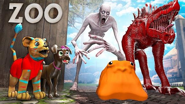 I found scp monsters in a zoo... (gmod sandbox) I found scp monsters in a zoo... (gmod sandbox)