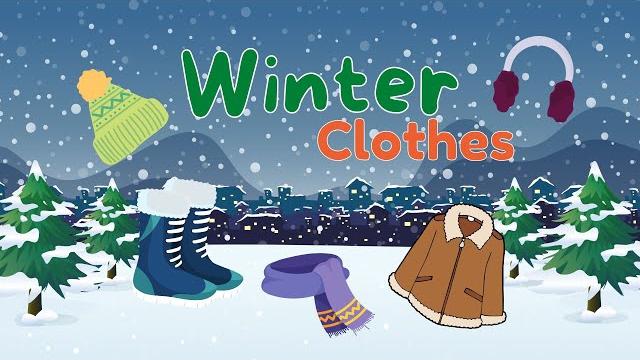 Winter clothes | learn about winter clothes | vocabulary for kids (educational video for kids) Winter clothes | learn about winter clothes | vocabulary for kids (educational video for kids)