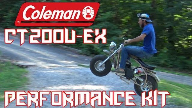 Coleman ct200u-ex performance parts ~ mini bike monday Coleman ct200u-ex performance parts ~ mini bike monday