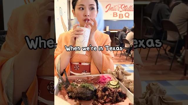 Japanese mom makes miso soup with texas bbq! Japanese mom makes miso soup with texas bbq!