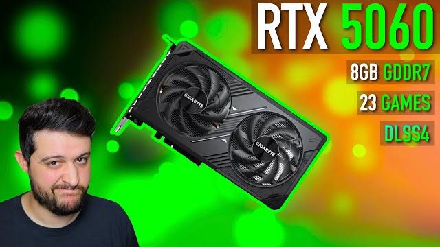 Rtx 5060 8gb - the gameplay review at 1080p! Rtx 5060 8gb - the gameplay review at 1080p!