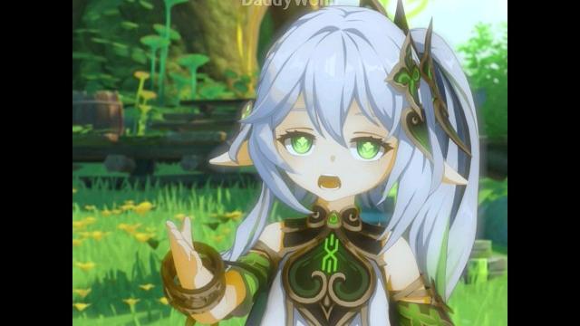 Nahida is not amused with these new technologies in tevyat... Nahida is not amused with these new technologies in tevyat...
