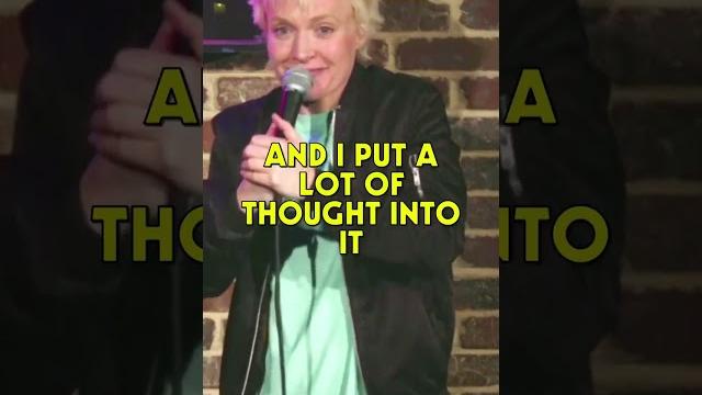 Lying on dates | emma willmann #lesbian #gay #comedy Lying on dates | emma willmann #lesbian #gay #comedy