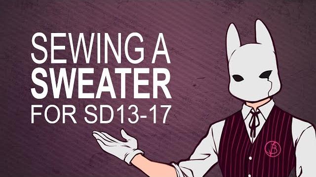 Bjd sewing tutorial for sweater from my pattern Bjd sewing tutorial for sweater from my pattern