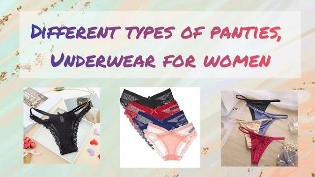 Women's different type of panties with their names / women's underwear guide / panties name. Women's different type of panties with their names / women's underwear guide / panties name.