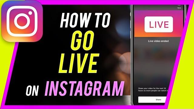How to go live on instagram How to go live on instagram