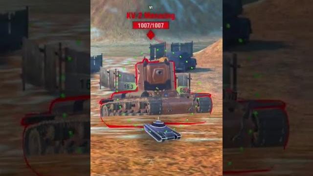 Smasher vs kv-2 who will win? #shorts wot blitz Smasher vs kv-2 who will win? #shorts wot blitz