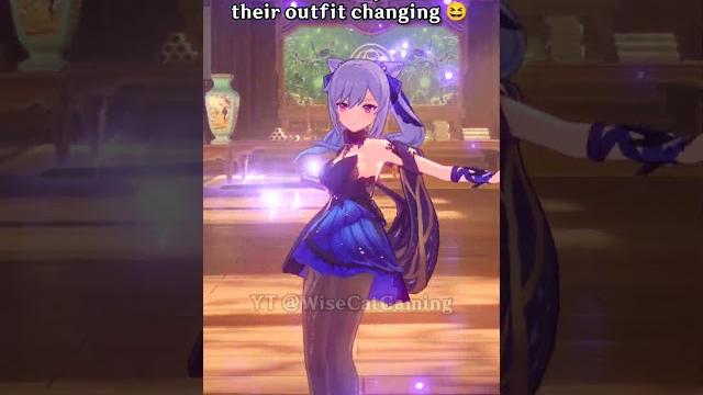 If characters can do quick-change like furina! #genshinimpact #furina #jean #ayaka #diluc #shenhe If characters can do quick-change like furina! #genshinimpact #furina #jean #ayaka #diluc #shenhe
