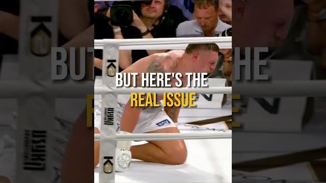 Was it a low blow? | usyk vs dubois #shorts #boxing #mma Was it a low blow? | usyk vs dubois #shorts #boxing #mma