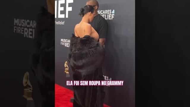 Esposa de kanye west nu@ no grammy ️ passou da conta Esposa de kanye west nu@ no grammy ️ passou da conta