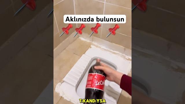 Kolanın tuvaleti de actigini biliyor muydunuz‼️ #kola #temizlik #keşfet #youtube #temizlikvlog Kolanın tuvaleti de actigini biliyor muydunuz‼️ #kola #temizlik #keşfet #youtube #temizlikvlog