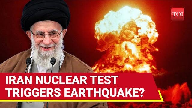 Iran conducts nuclear test, explosions trigger 5.1 quake amid israel war? panic amid speculations Iran conducts nuclear test, explosions trigger 5.1 quake amid israel war? panic amid speculations