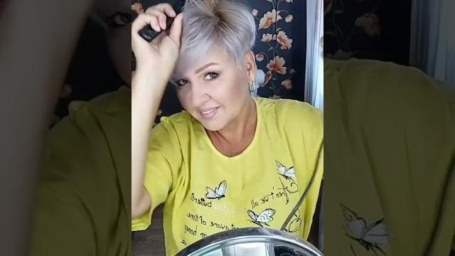 Как уложить пикси в домашних условиях/how to lay a pixie at home #модаикрасота #пикси Как уложить пикси в домашних условиях/how to lay a pixie at home #модаикрасота #пикси