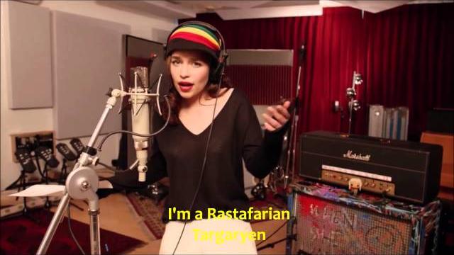 Emilia clarke - "rastafarian targaryen" - lyrics - coldplay's "game of thrones: the musical" Emilia clarke - "rastafarian targaryen" - lyrics - coldplay's "game of thrones: the musical"