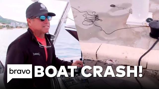 The biggest boat crash in below deck history | bravo The biggest boat crash in below deck history | bravo