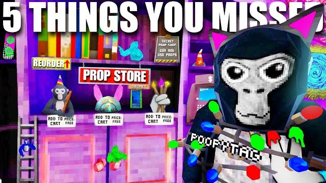 5 secrets you missed in gorilla tags new update 5 secrets you missed in gorilla tags new update