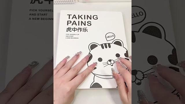 Asmr 沉浸式做手帐,小麻薯小飞侠手帐排版 #手帐 #sticker Asmr 沉浸式做手帐,小麻薯小飞侠手帐排版 #手帐 #sticker