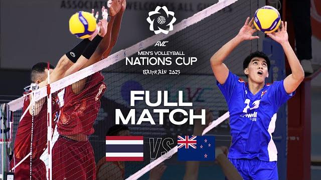Thailand vs. new zealand - playoffs | avc men's nations cup 2025 Thailand vs. new zealand - playoffs | avc men's nations cup 2025