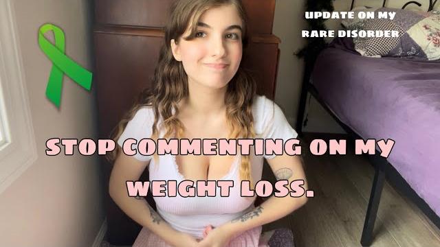 Stop commenting on my weight loss. (health update) Stop commenting on my weight loss. (health update)