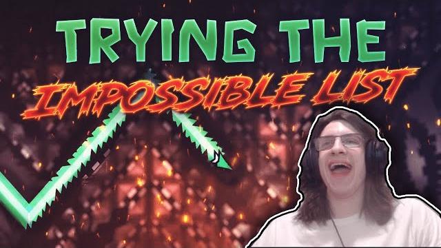 Playing levels on the impossible demon list! Playing levels on the impossible demon list!