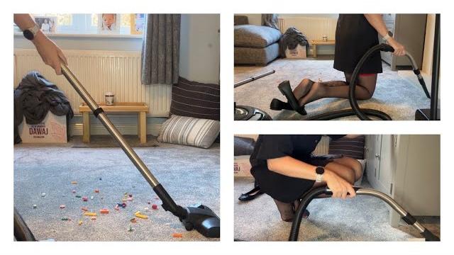 Vacuuming the lounge with henry - it’s hannah vacuum Vacuuming the lounge with henry - it’s hannah vacuum