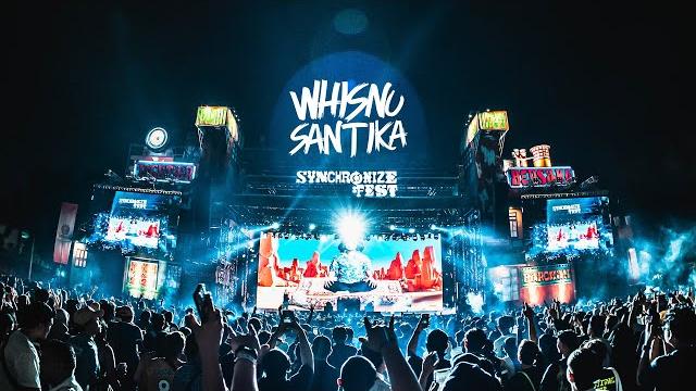 Whisnu santika ft. mc drwe synchronize fest 2024 live set Whisnu santika ft. mc drwe synchronize fest 2024 live set