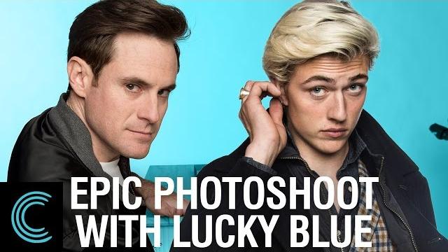 Epic photoshoot with top model lucky blue - studio c Epic photoshoot with top model lucky blue - studio c