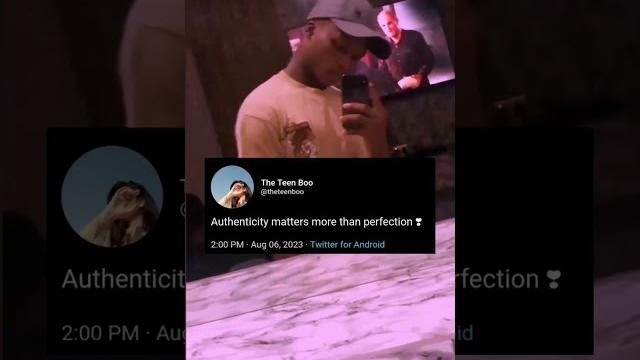 Authenticity #shorts | the teen boo Authenticity #shorts | the teen boo