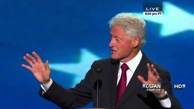 Bill clinton speaks at the 2012 dnc (c-span) - full speech Bill clinton speaks at the 2012 dnc (c-span) - full speech