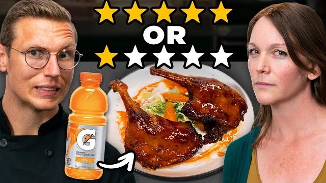 Can josh impress mythical's new food critic? Can josh impress mythical's new food critic?