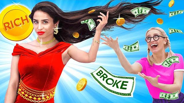 Wow! rich students vs broke students hacks || awesome school situations, diy and hacks by 123 go! Wow! rich students vs broke students hacks || awesome school situations, diy and hacks by 123 go!