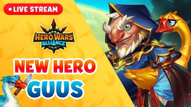 Meet the new hero guus + giveaway live! | hero wars: alliance Meet the new hero guus + giveaway live! | hero wars: alliance
