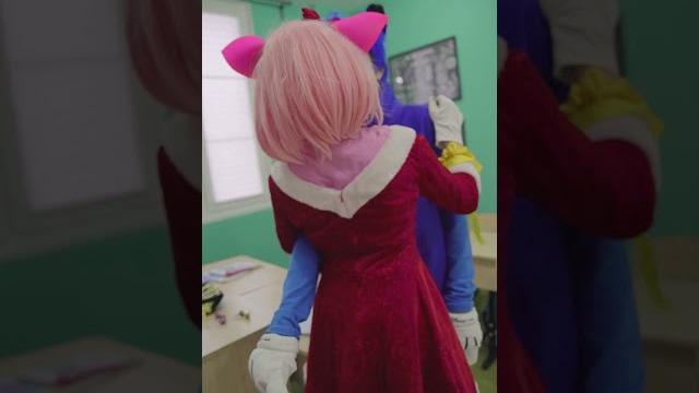 First kiss at school! my boyfriend is a real sonic the hedgehog #trending #funny #school First kiss at school! my boyfriend is a real sonic the hedgehog #trending #funny #school