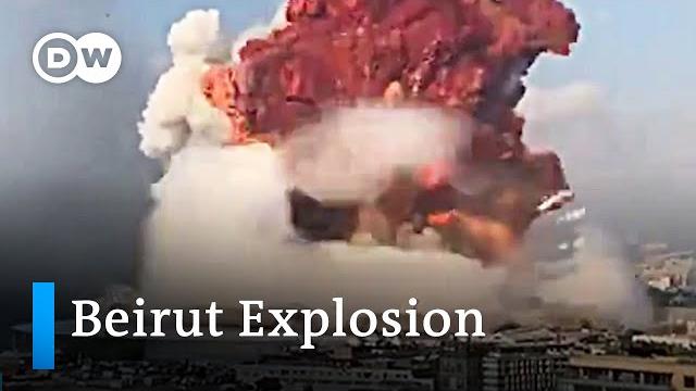 Beirut explosion - multi-angle footage | dw news Beirut explosion - multi-angle footage | dw news