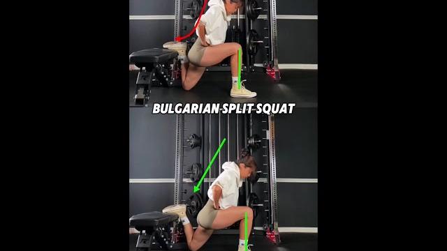 Bulgarian split squat common mistake Bulgarian split squat common mistake
