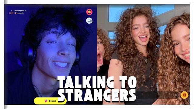 Kalogeras sisters video chat with strangers! Kalogeras sisters video chat with strangers!