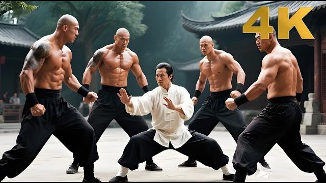 太極掌門以一敵五,用中國功夫狂虐五大頂尖高手️ 功夫 | tai chi 太極掌門以一敵五,用中國功夫狂虐五大頂尖高手️ 功夫 | tai chi