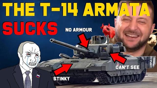 The t-14 armata tank sucks The t-14 armata tank sucks