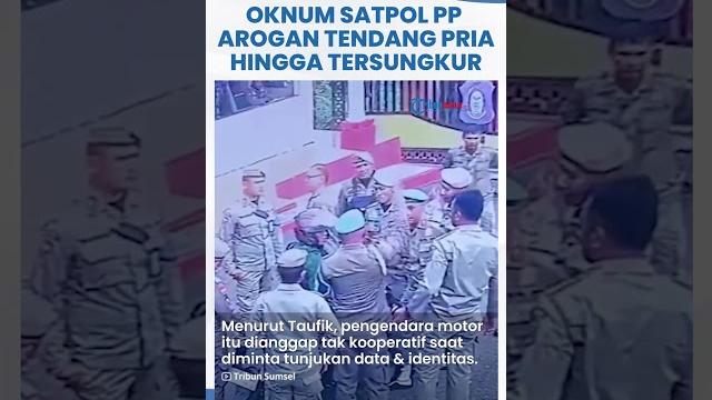 Viral video oknum satpol pp di gorontalo arogan tendang pemotor hingga tersungkur, ini kronologinya Viral video oknum satpol pp di gorontalo arogan tendang pemotor hingga tersungkur, ini kronologinya