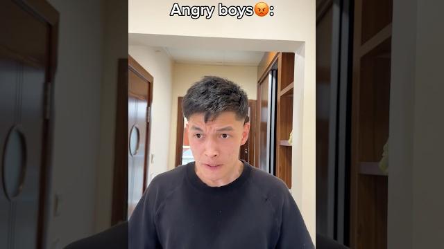 Angry girl and boy @yasminaisarova Angry girl and boy @yasminaisarova