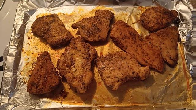 Thin baked chicken breasts Thin baked chicken breasts