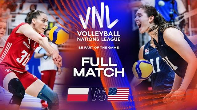 Pol vs. usa - full match | women's vnl 2023 Pol vs. usa - full match | women's vnl 2023