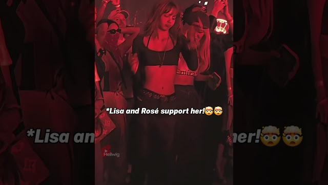 Oh god! lisa and rosé dance slay to support jennie! #blackpink Oh god! lisa and rosé dance slay to support jennie! #blackpink