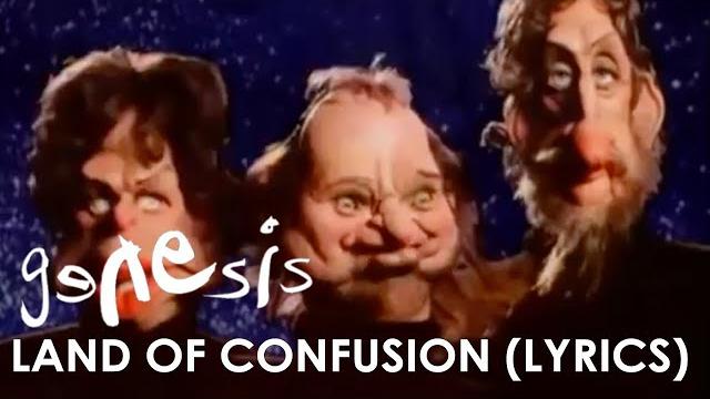 Genesis - land of confusion (official lyrics video) Genesis - land of confusion (official lyrics video)