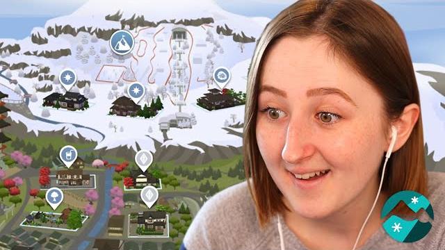 I built the lots in the sims 4: snowy escape I built the lots in the sims 4: snowy escape